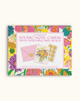 Garden Splash Note Card Set with Wax Seals