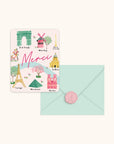 Sights of Paris Note Card Set with Wax Seals