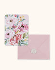 Bella Flora Studio Note Cards with Matching Wax Seals