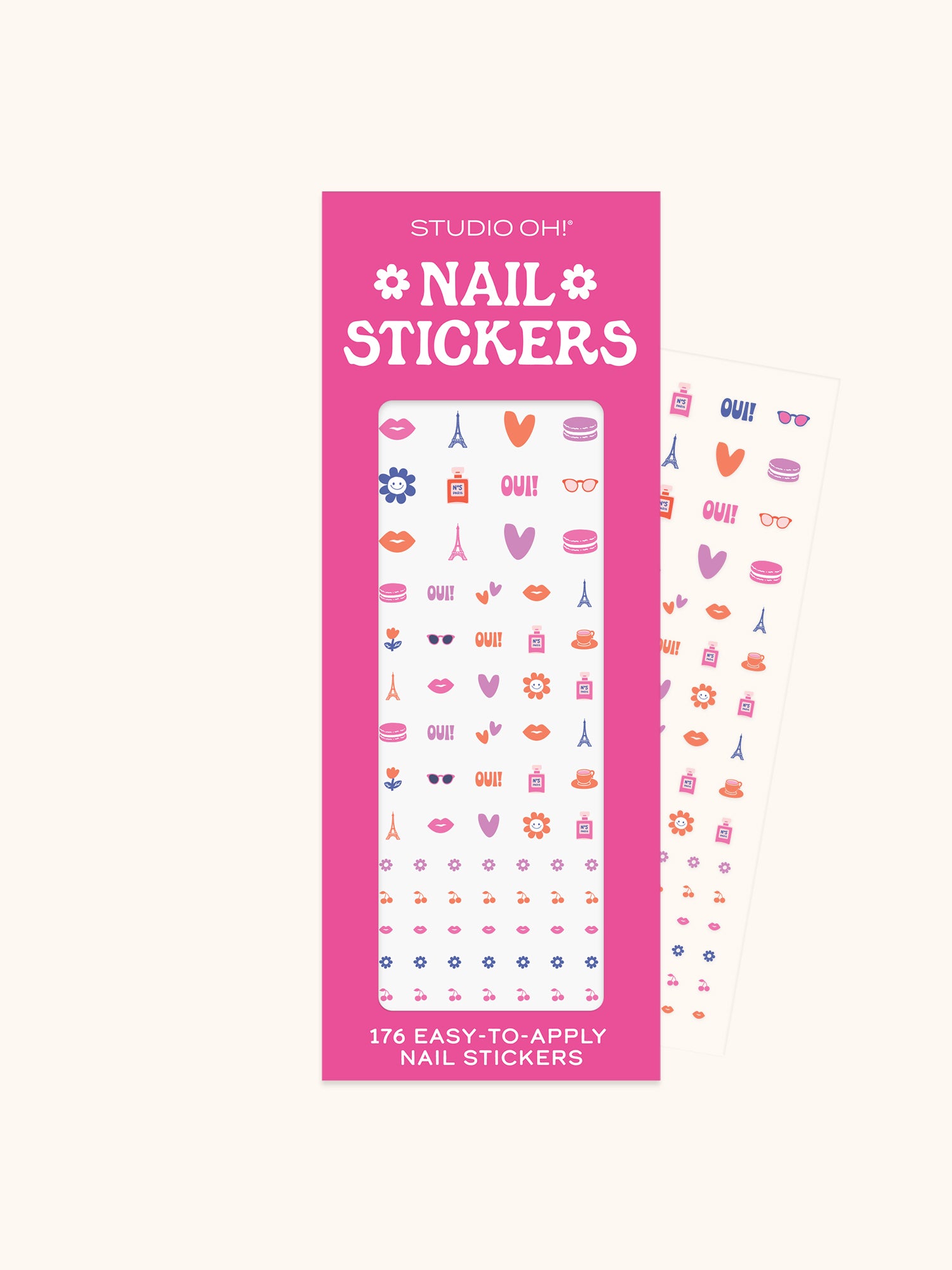 French Adventure Nail Stickers