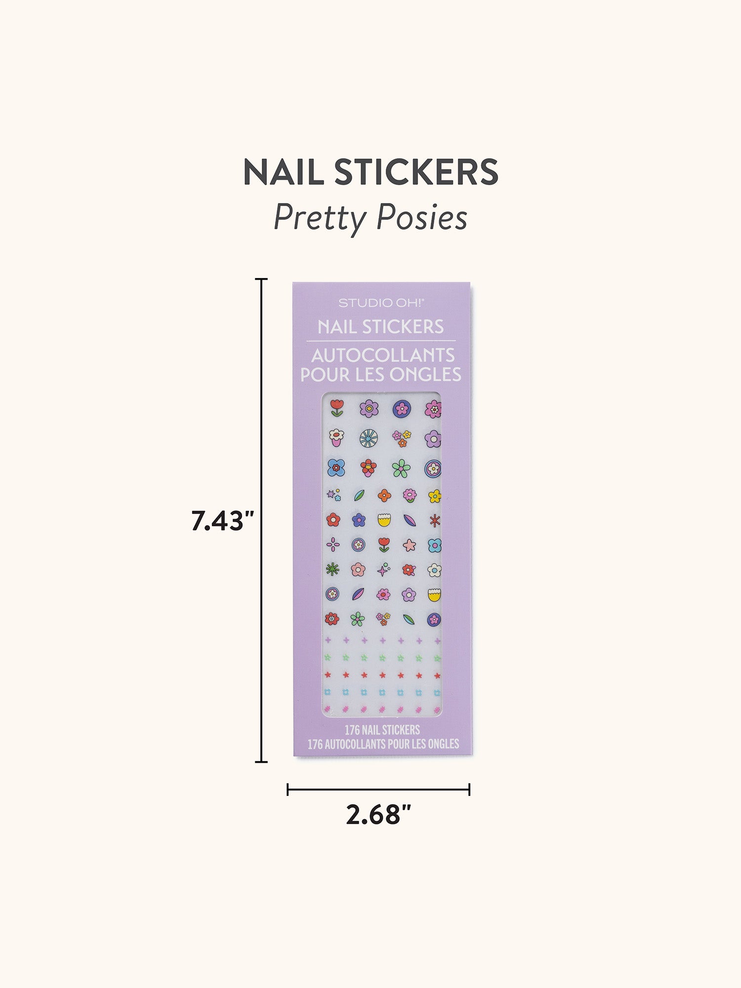 Pretty Posies Nail Stickers