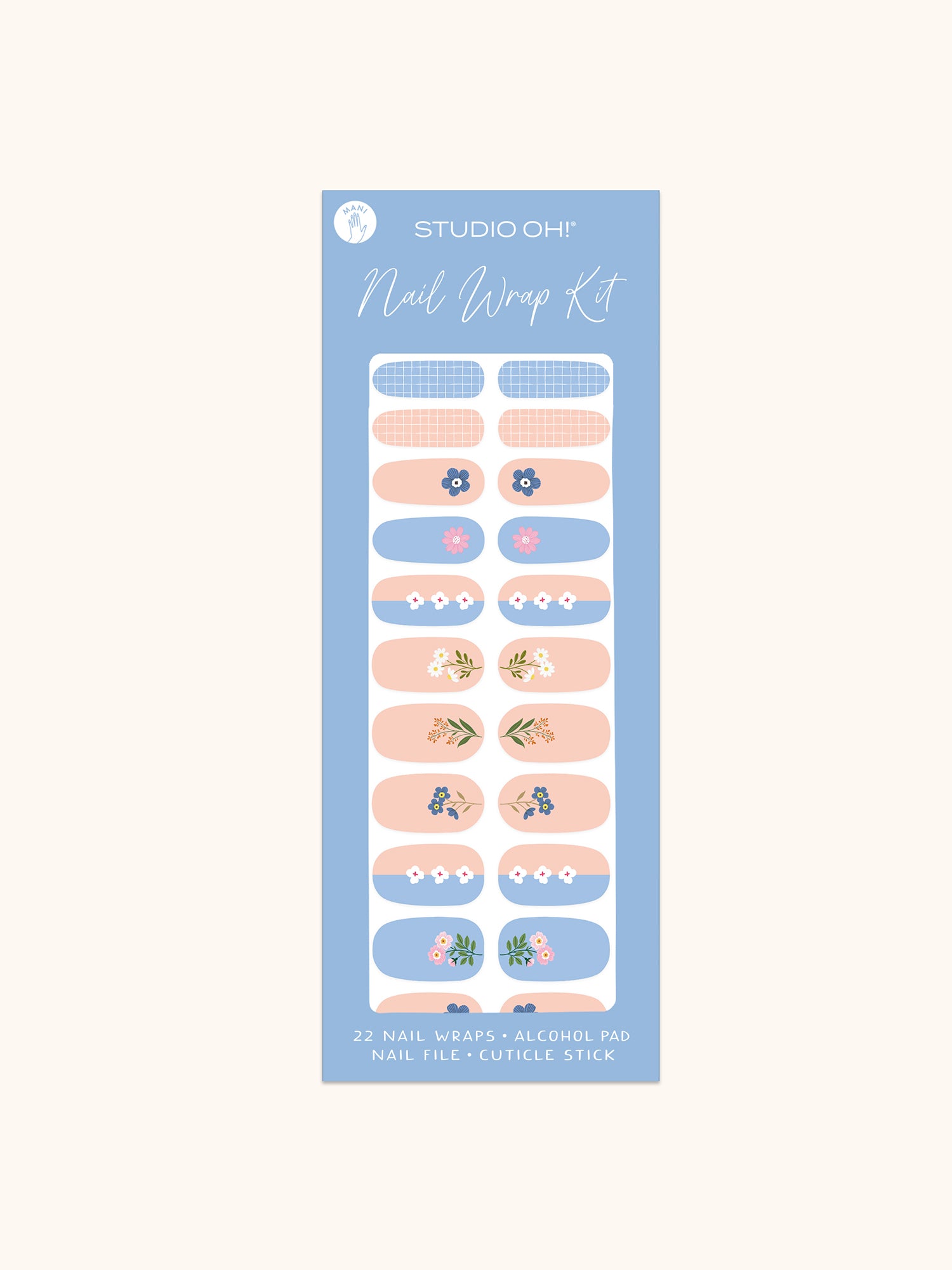 Pretty Petals Nail Wrap Kit – Studio Oh!