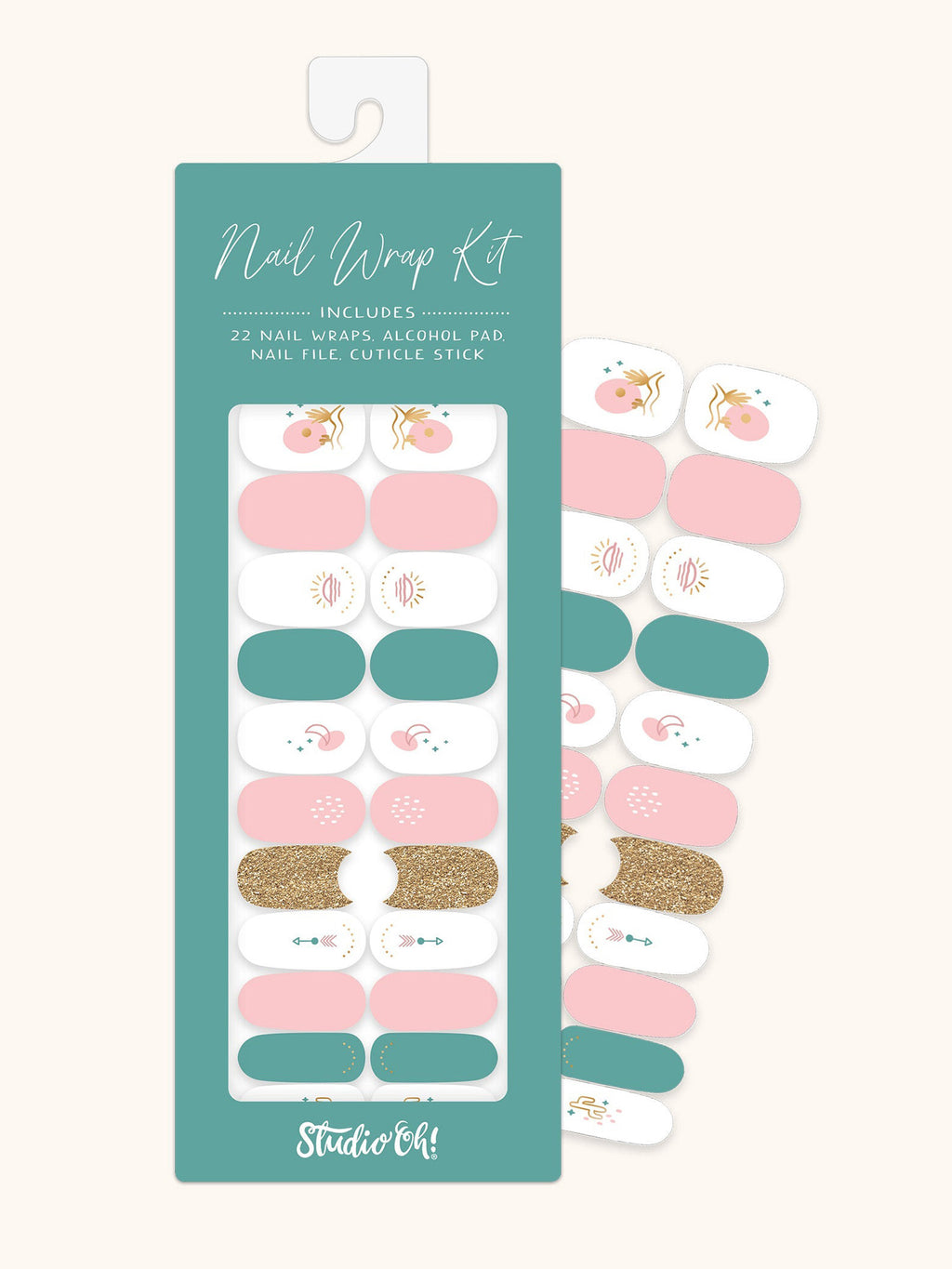 Free Spirit Mani Nail Wrap Kit – Orange Circle Studio Corporation