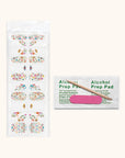 Floral Moths Mani Nail Wrap Kit