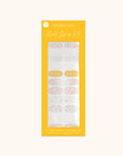 Ditzy Daisies Mani Nail Wrap Kit