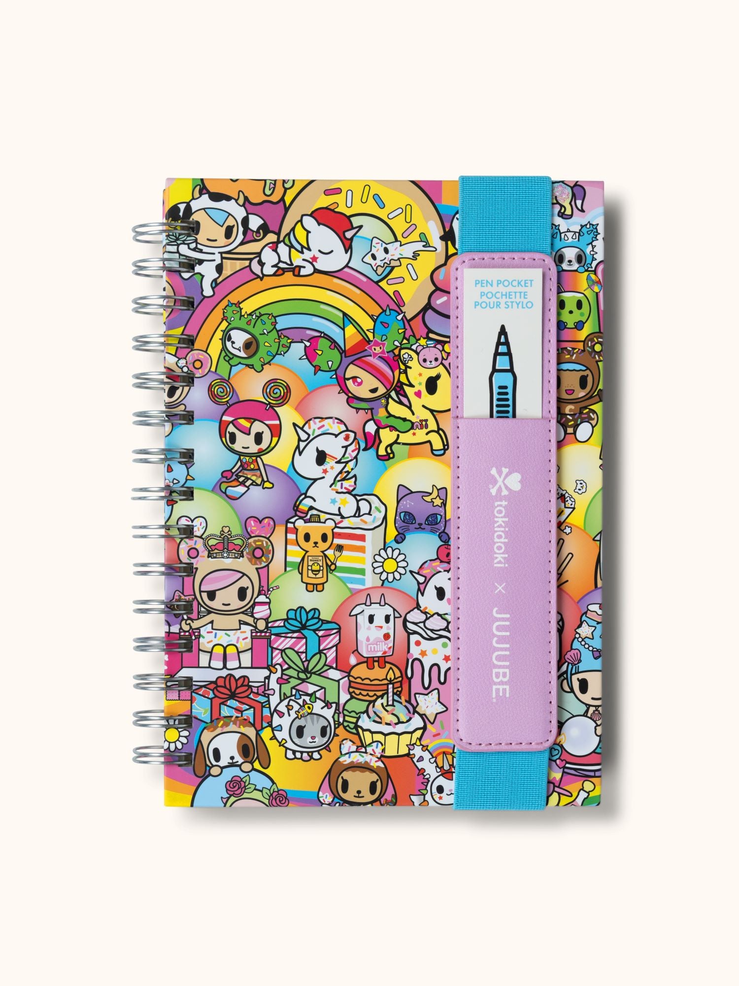 tokidoki 20th Anniversary Oliver Notebook with Pen Pocket