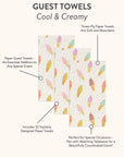 Cool & Creamy Guest Towels