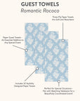 Romantic Rococo Guest Towels