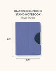 Royal Purple Dalton Cell Phone Stand Notebook