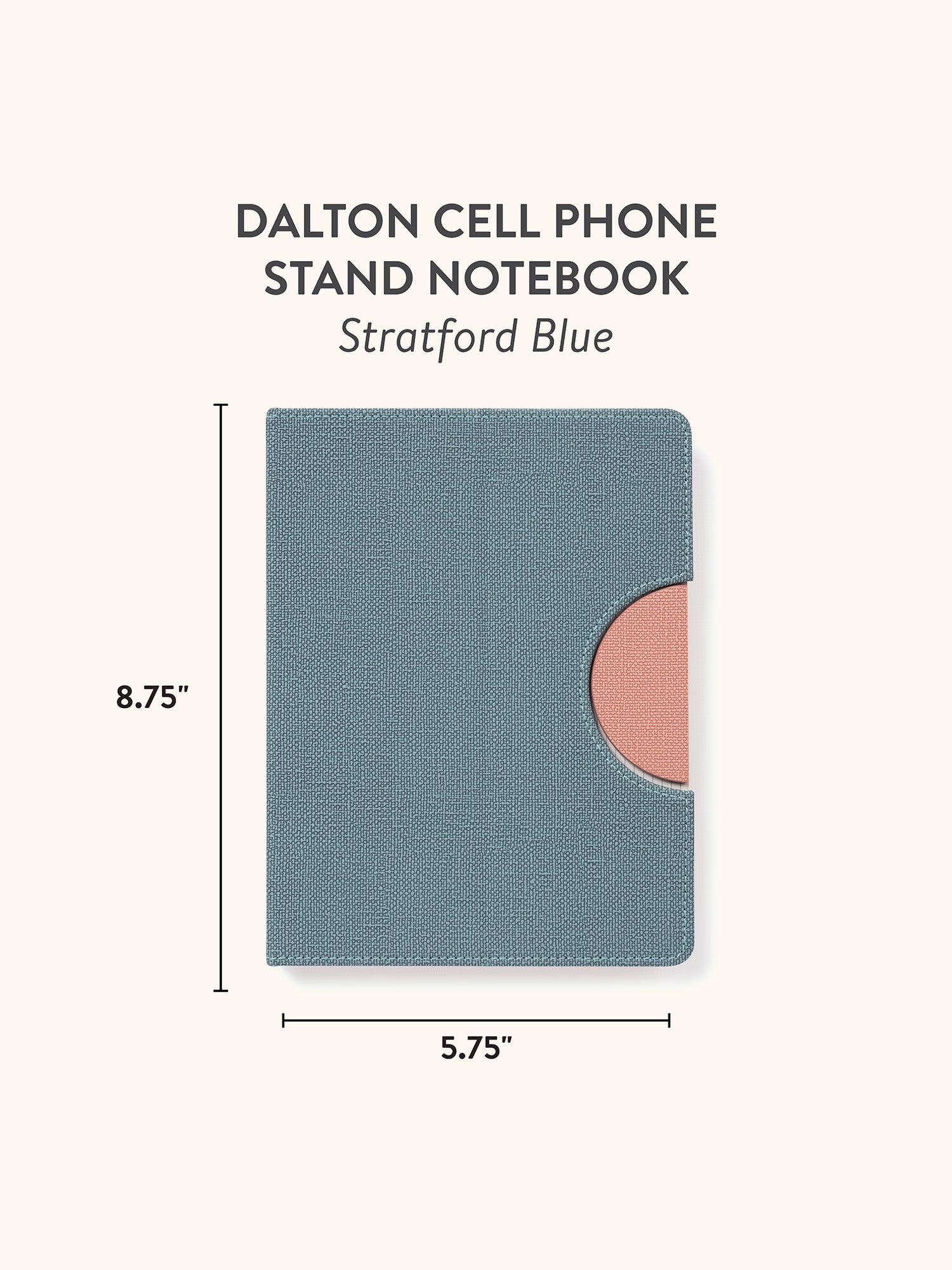 Stratford Blue Dalton Cell Phone Stand Notebook