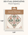 Floral Tapestry Do-It-All Dishcloths