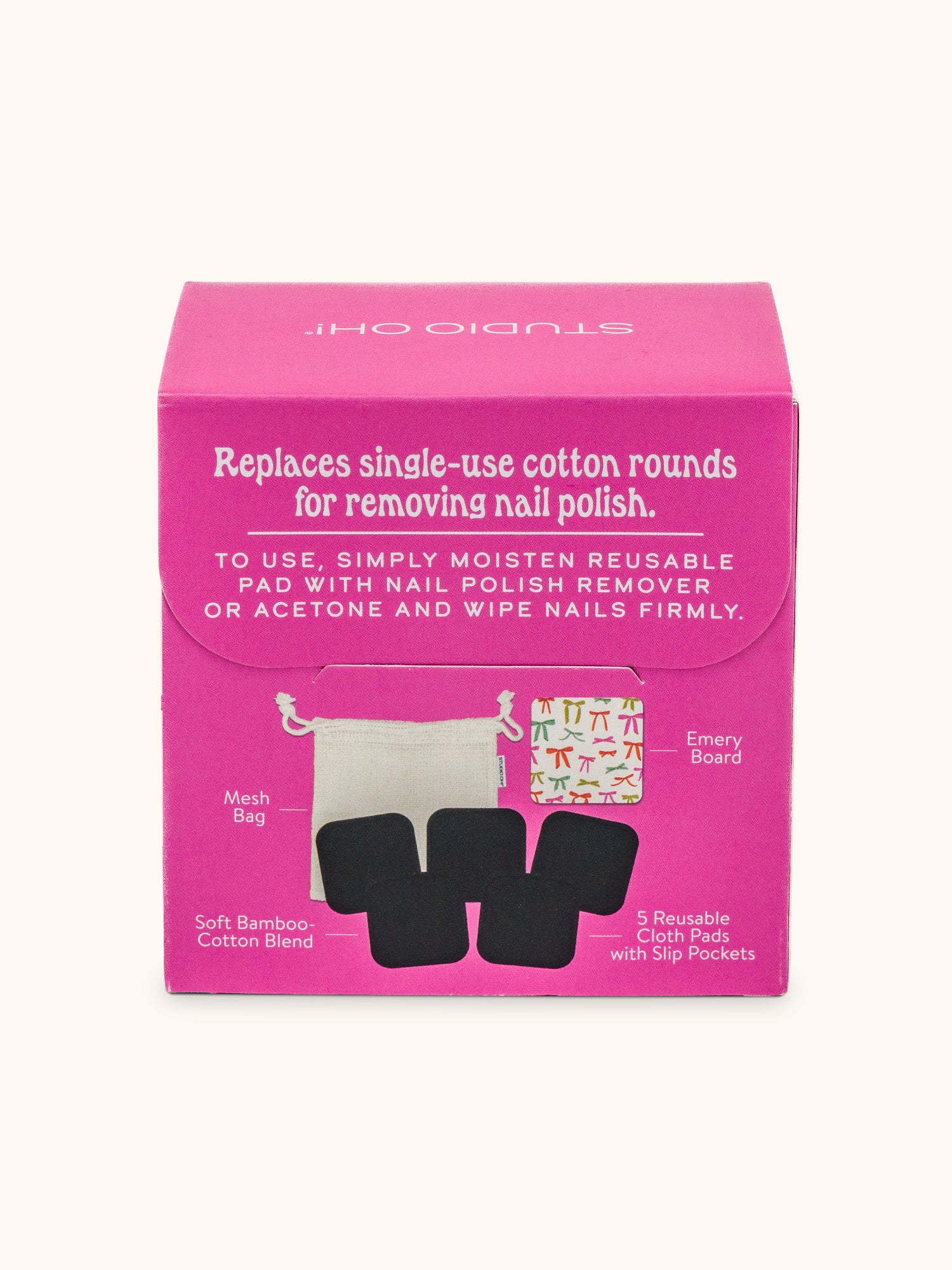 Put a Bow on It Reusable Nail Polish Remover Kit