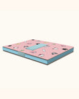 Hello Kitty and Friends Pink Pinstripe Casey Notebook with Phone Loop