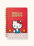 Retro Hello Kitty Agatha Notebook with Sticker Sheet