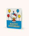 Retro Hello Kitty Happy Birthday Deluxe Greeting Cards