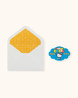 Retro Hello Kitty Happy Birthday Deluxe Greeting Cards