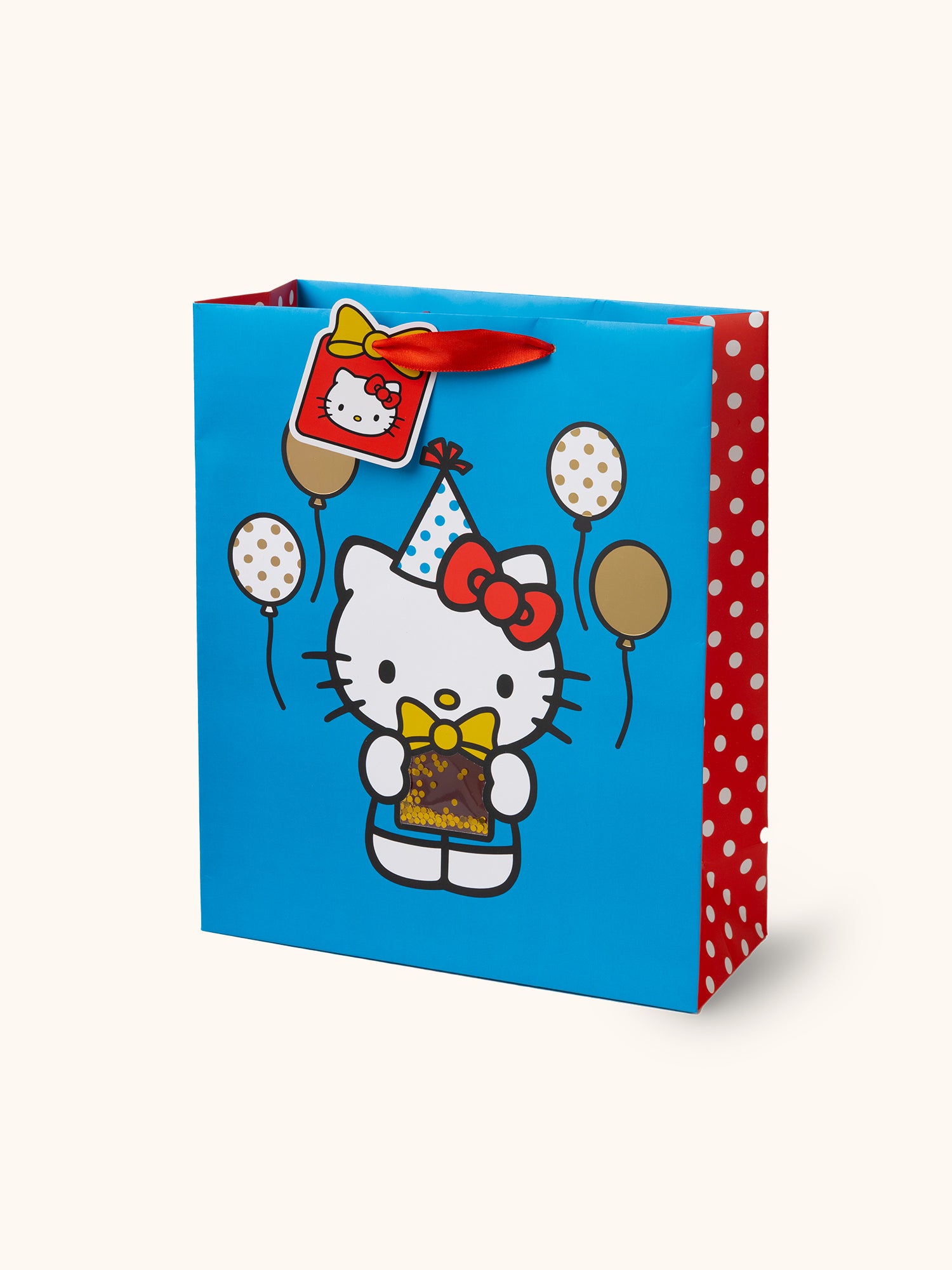 Retro Hello Kitty Balloons Large Gift Bag