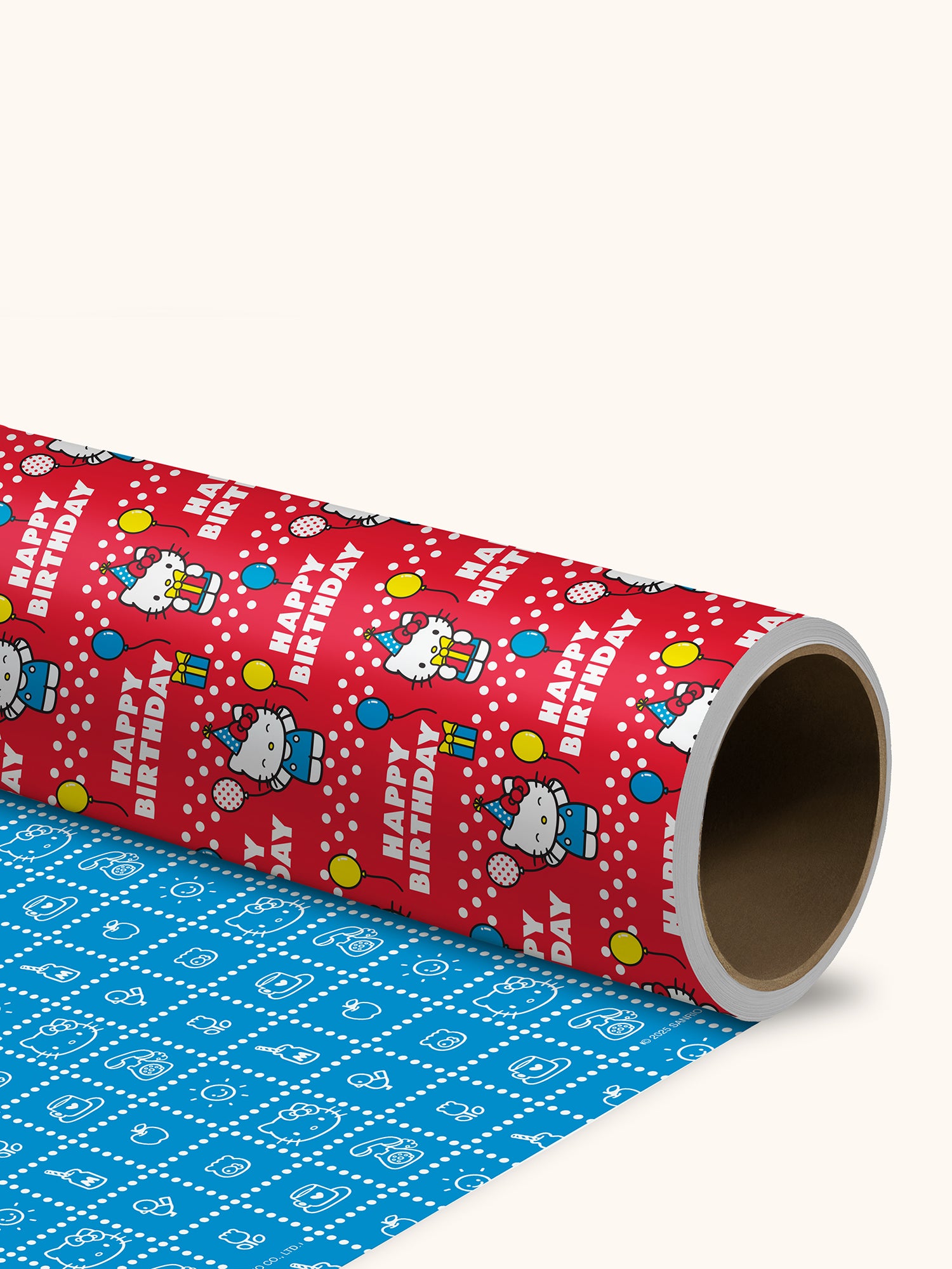 Retro Hello Kitty Reversible Gift Wrap