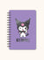 Sanrio Totally Kuromi Agatha Notebook with Sticker Sheet
