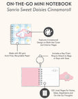 Sanrio Sweet Daisies Cinnamoroll On-the-Go Mini Notebook