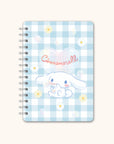 Sanrio Sweet Daisies Cinnamoroll Agatha Notebook with Pocket & Stickers