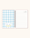 Sanrio Sweet Daisies Cinnamoroll Agatha Notebook with Pocket & Stickers
