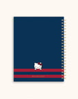 Hello Kitty and Friends Varsity Extra-Large Spiral Notebook with Pocket & Sticker Sheet
