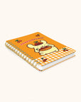 Sanrio Pompompurin Cherry Picnic Agatha Notebook with Pocket & Stickers
