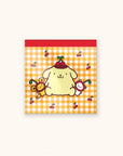 Sanrio Pompompurin Cherry Picnic Mini Notepad