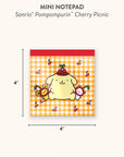 Sanrio Pompompurin Cherry Picnic Mini Notepad