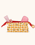 Sanrio Pompompurin Cherry Picnic Charmed Pencil Pouch