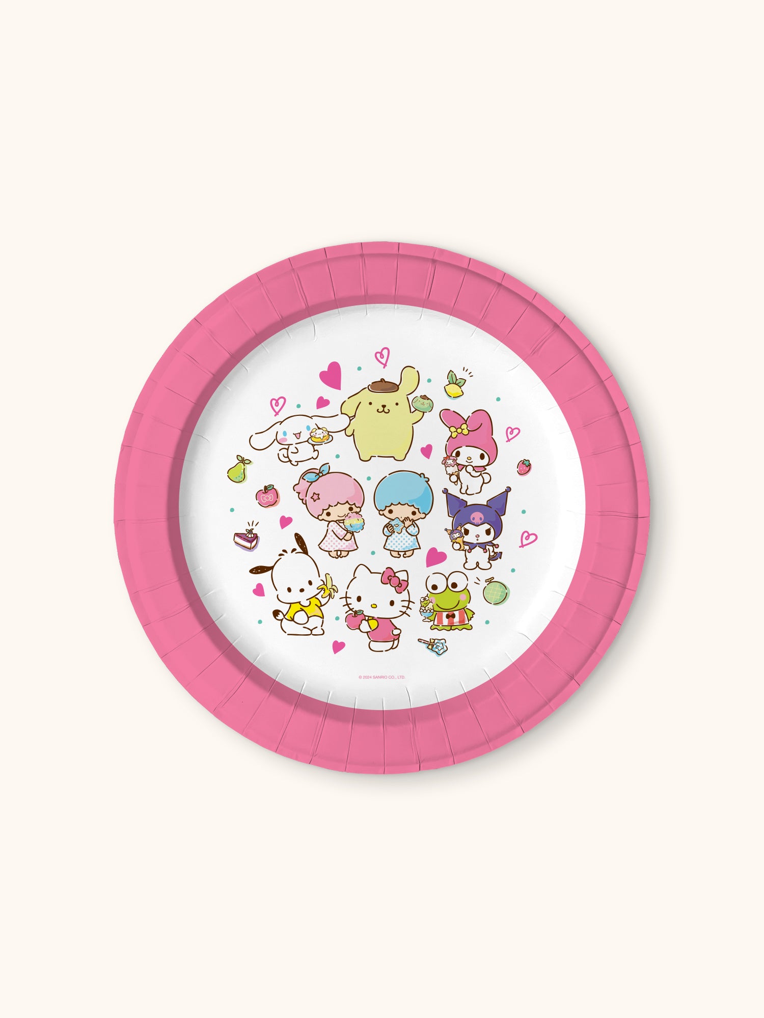 Hello Kitty and Friends My Favorite Flavor Dessert Plates