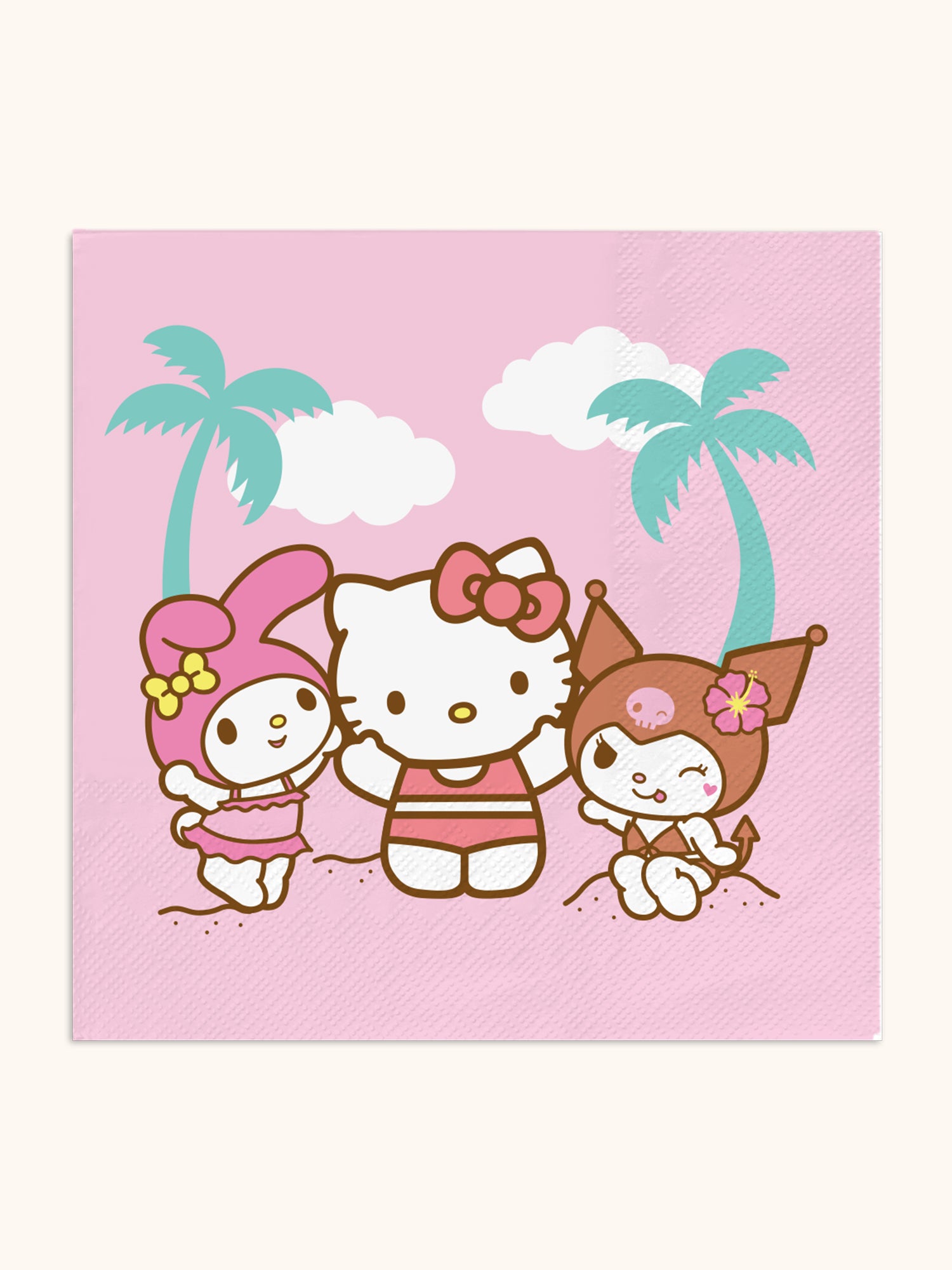 Hello Kitty and Friends Beach Party Luncheon Napkins