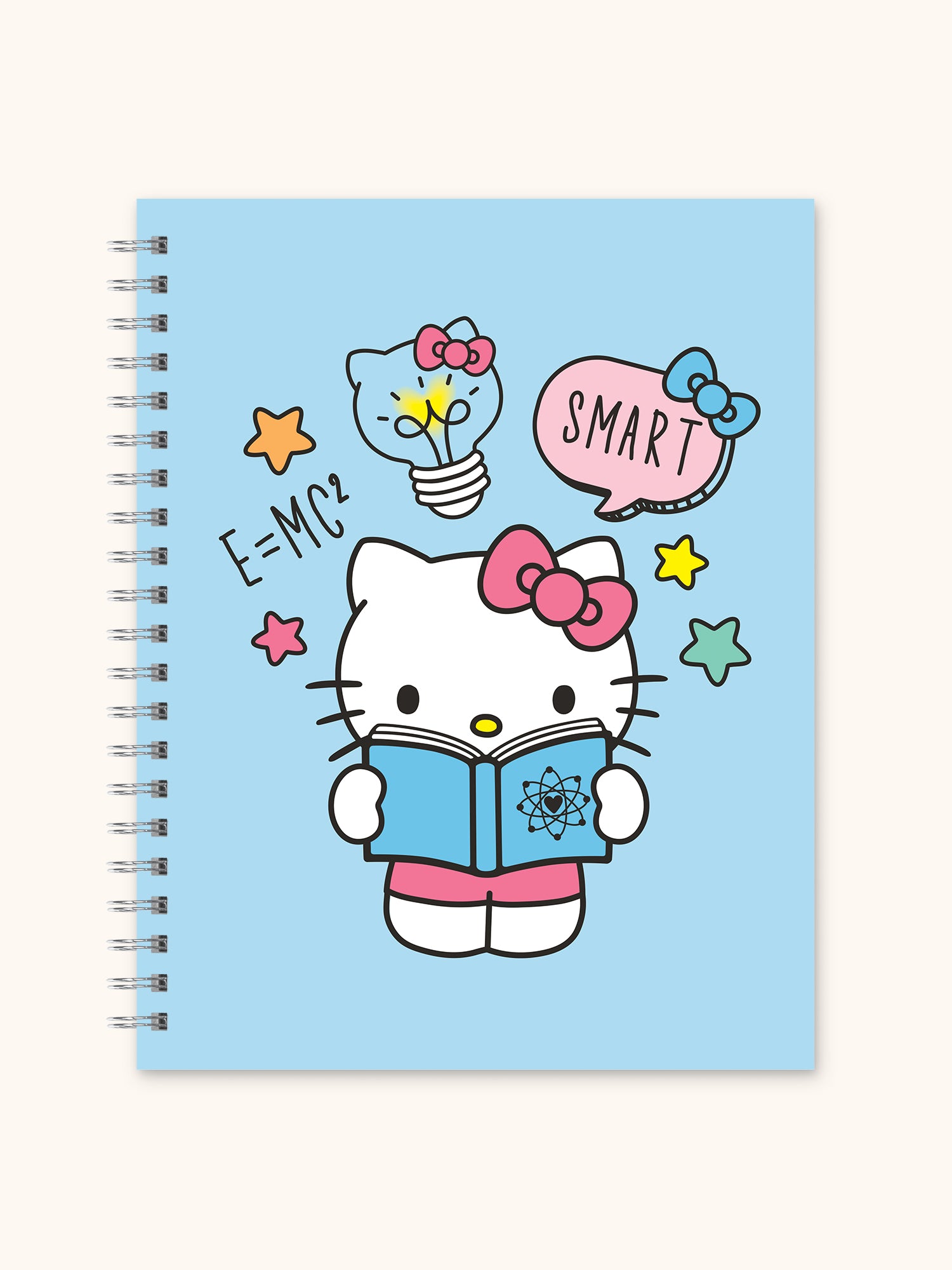 Hello Kitty システム手帳 透明青Ω