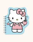 Hello Kitty Classic Blue Die-Cut Notebook