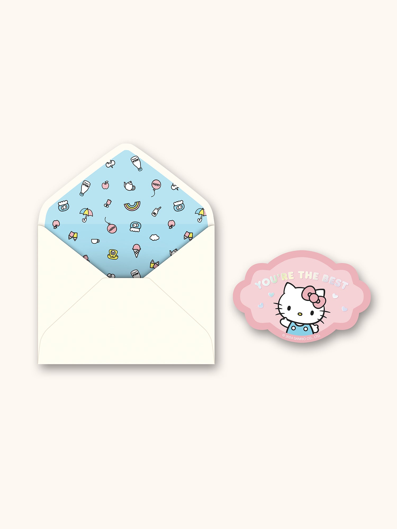 Hello Kitty Thank You Deluxe Greeting Card