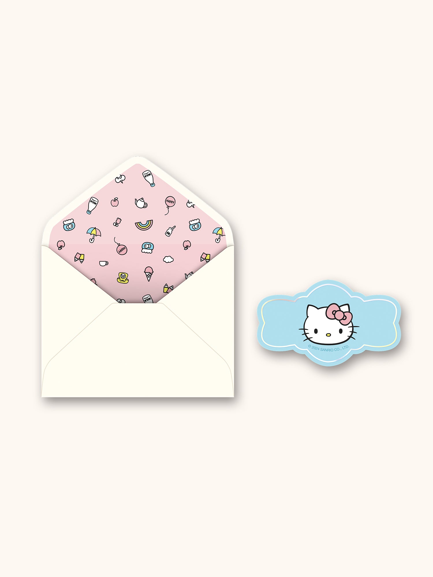 Hello Kitty Just Saying Hello Deluxe Greeting Card – Studio Oh!