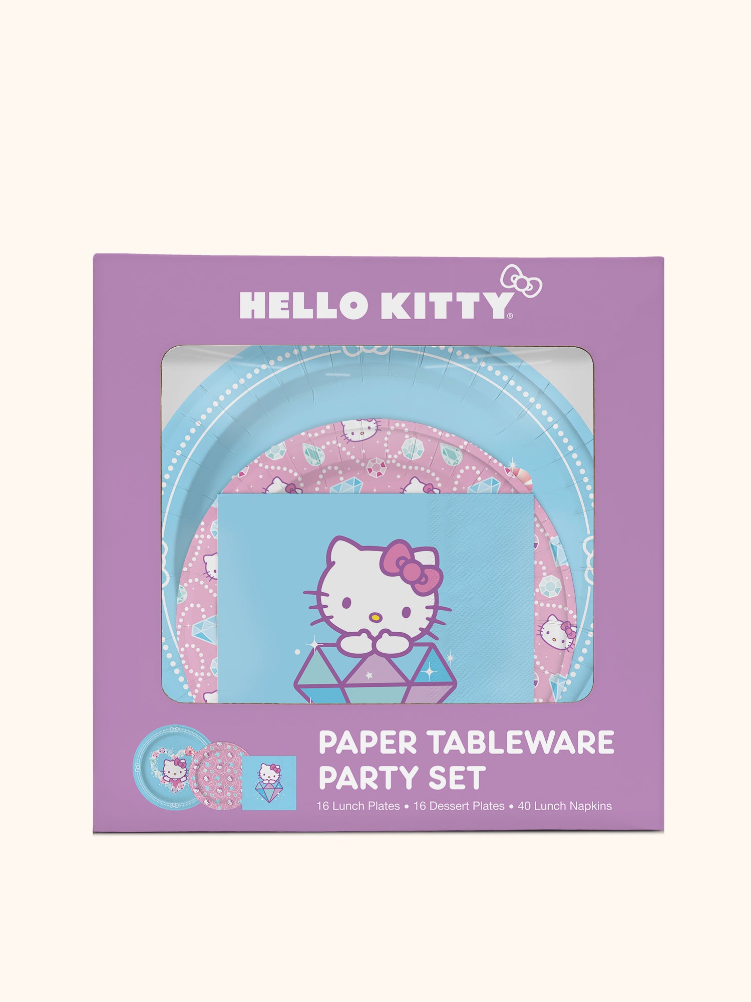 Hello Kitty Bejeweled Paper Party Pack