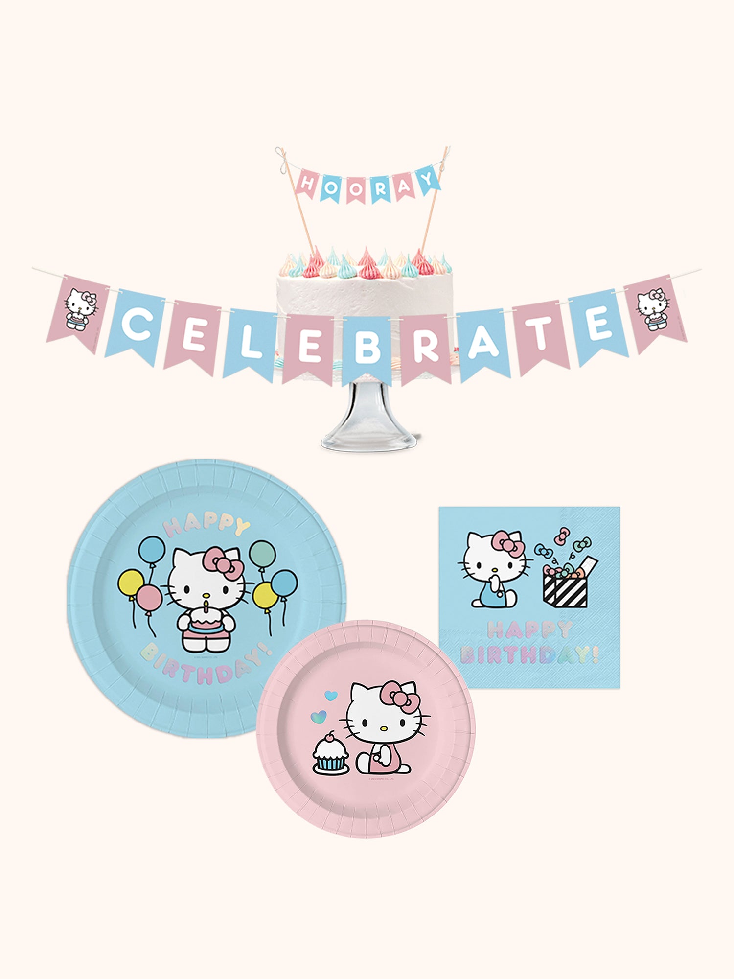 Hello Kitty Happy Birthday Paper Party Pack – Studio Oh! hello-kitty-happy-birthday-paper-party-pack-studio-oh