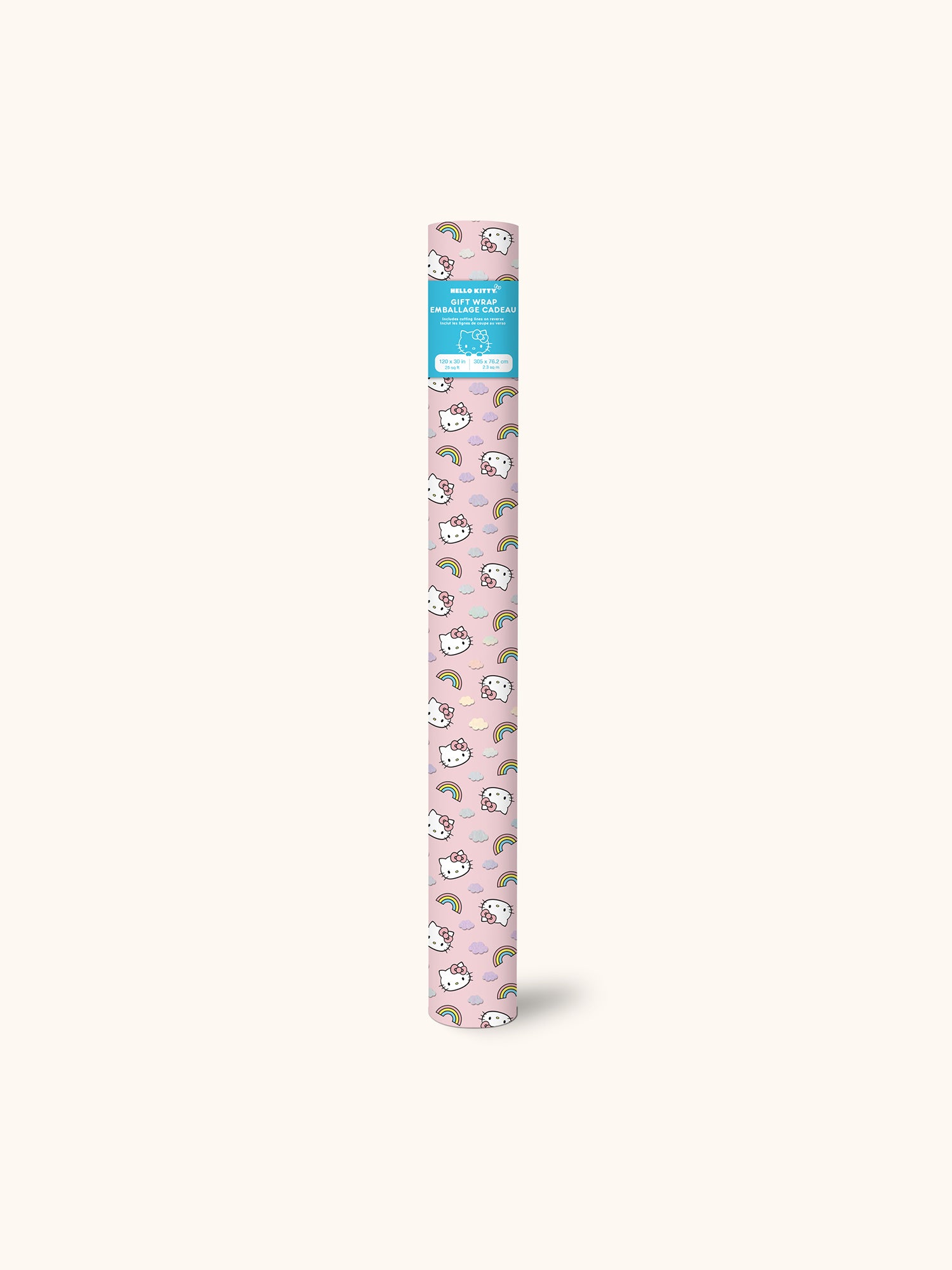 Hello Kitty Rainbow Skies Gift Wrap