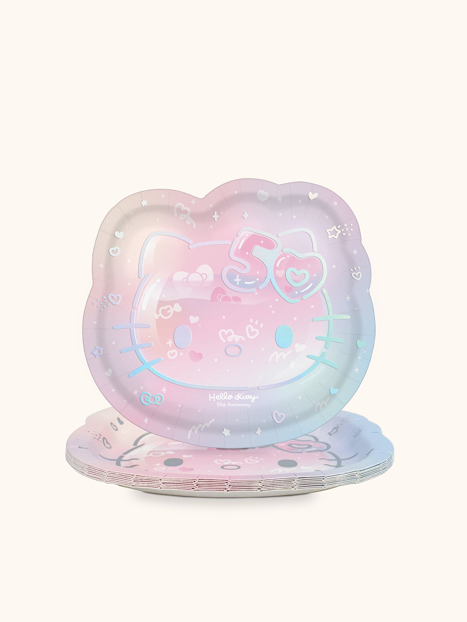 Sanrio Hello Kitty 30周年記念 プレートセット Hello Kitty 50th Anniversary Dessert Plates – Studio Oh!