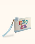 Hello Kitty and Friends College Letters Blue Pencil Pouch