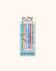 Hello Kitty and Friends College Letters Blue Gel Pen Set