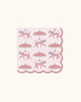 Leopard on Parade Scalloped Beverage Napkins