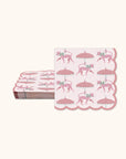 Leopard on Parade Scalloped Beverage Napkins