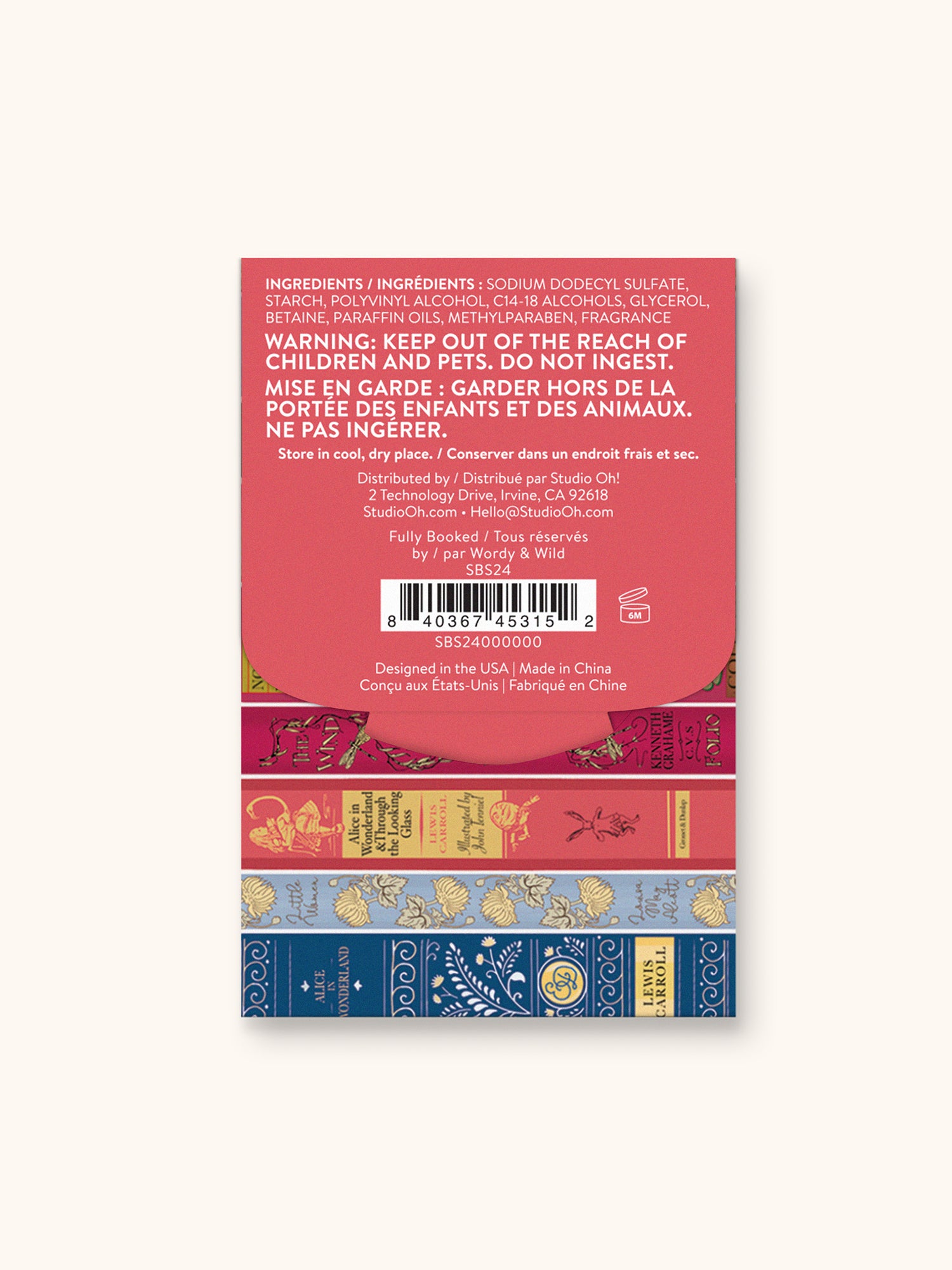 Fully Booked Single-Use Soap Sheets – Studio Oh!