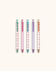 Leopard on Parade Soft-Touch Gel Pen Set