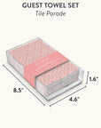 Tile Parade Guest Towel Set