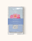 Bouquet on Blue Guest Towel Set