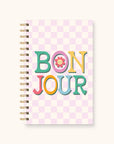 Bonjour Medium Spiral Notebook
